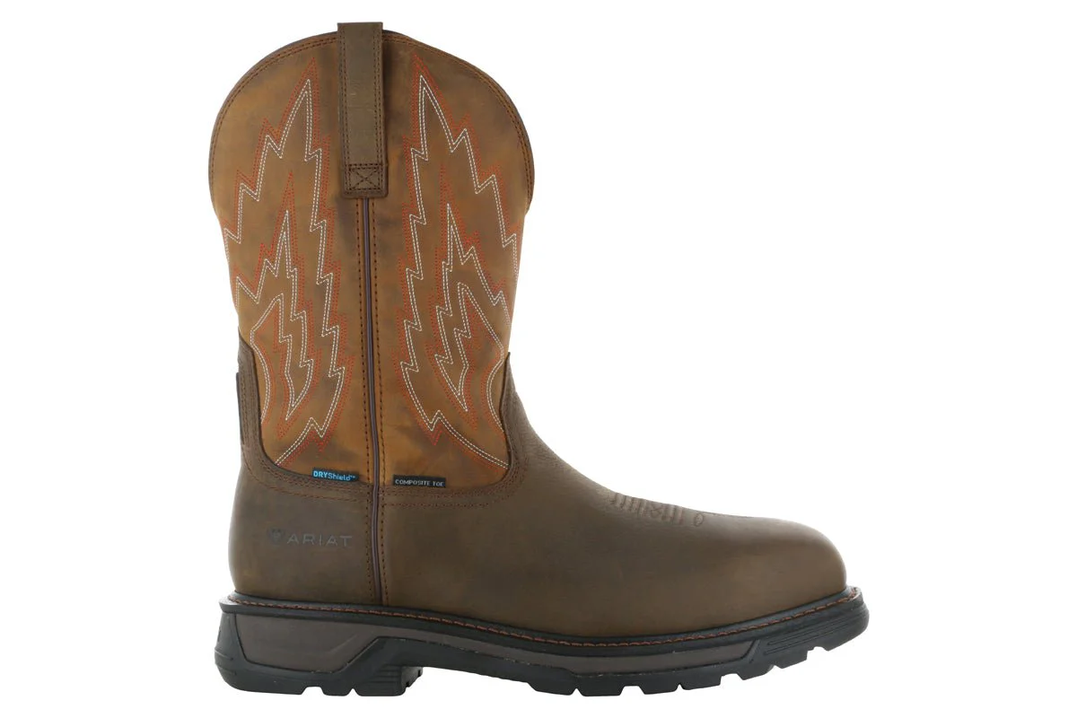 Ariat Big Rig Western Work Waterproof Composite Toe Boot - Image 3