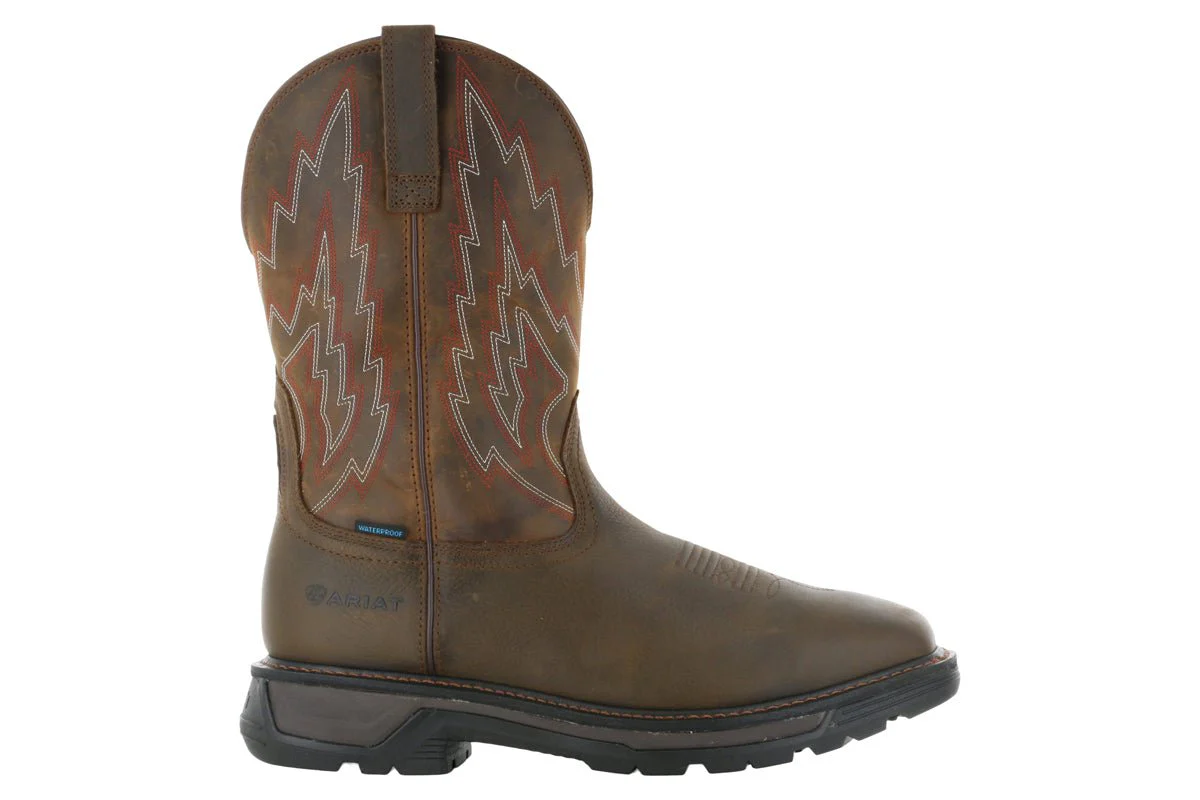 Ariat Big Rig Western Work Waterproof Soft Toe Boot - Image 3