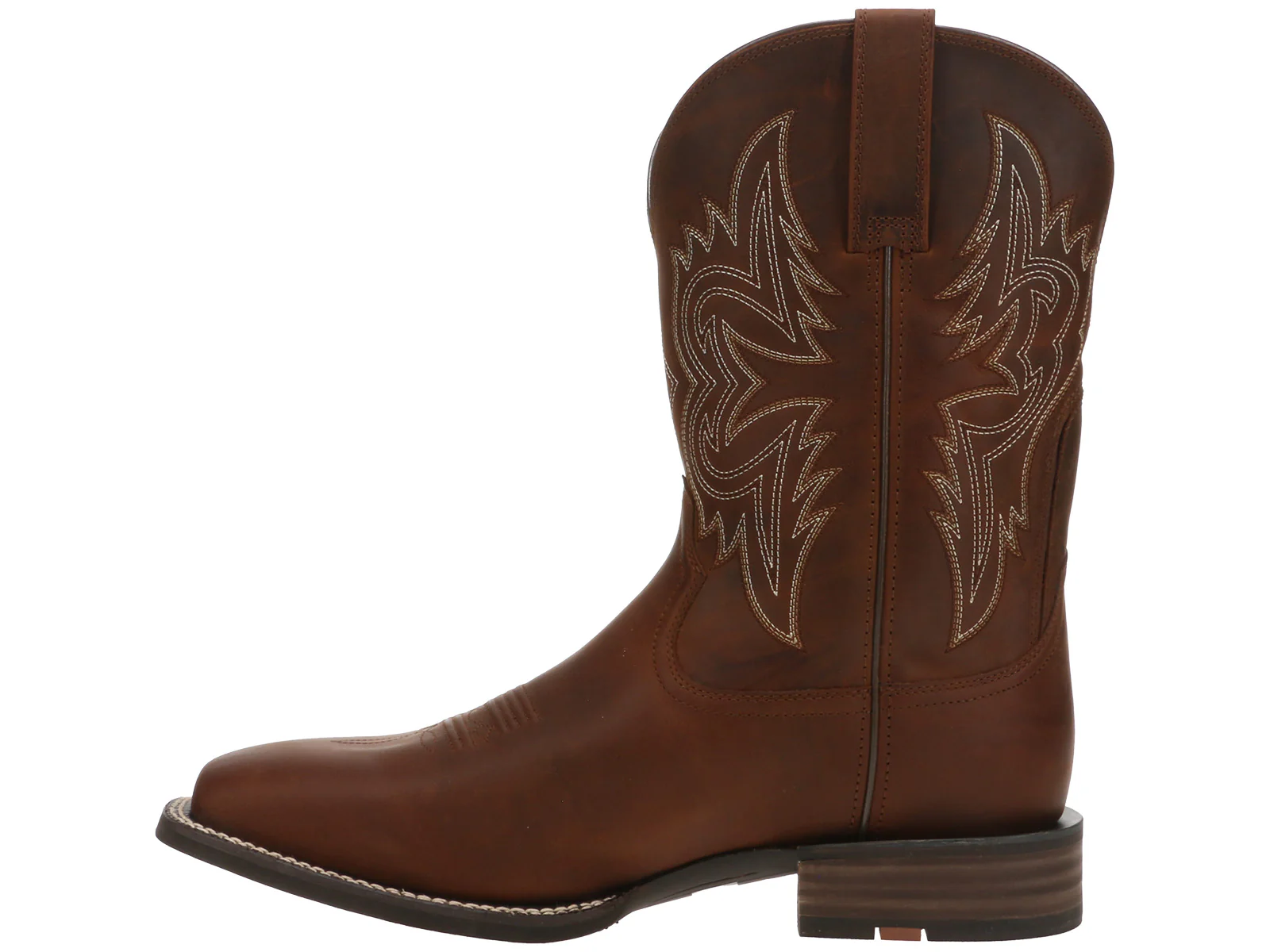 Ariat Western Big Rig Square Toe Cowboy Boot Brown - Image 2