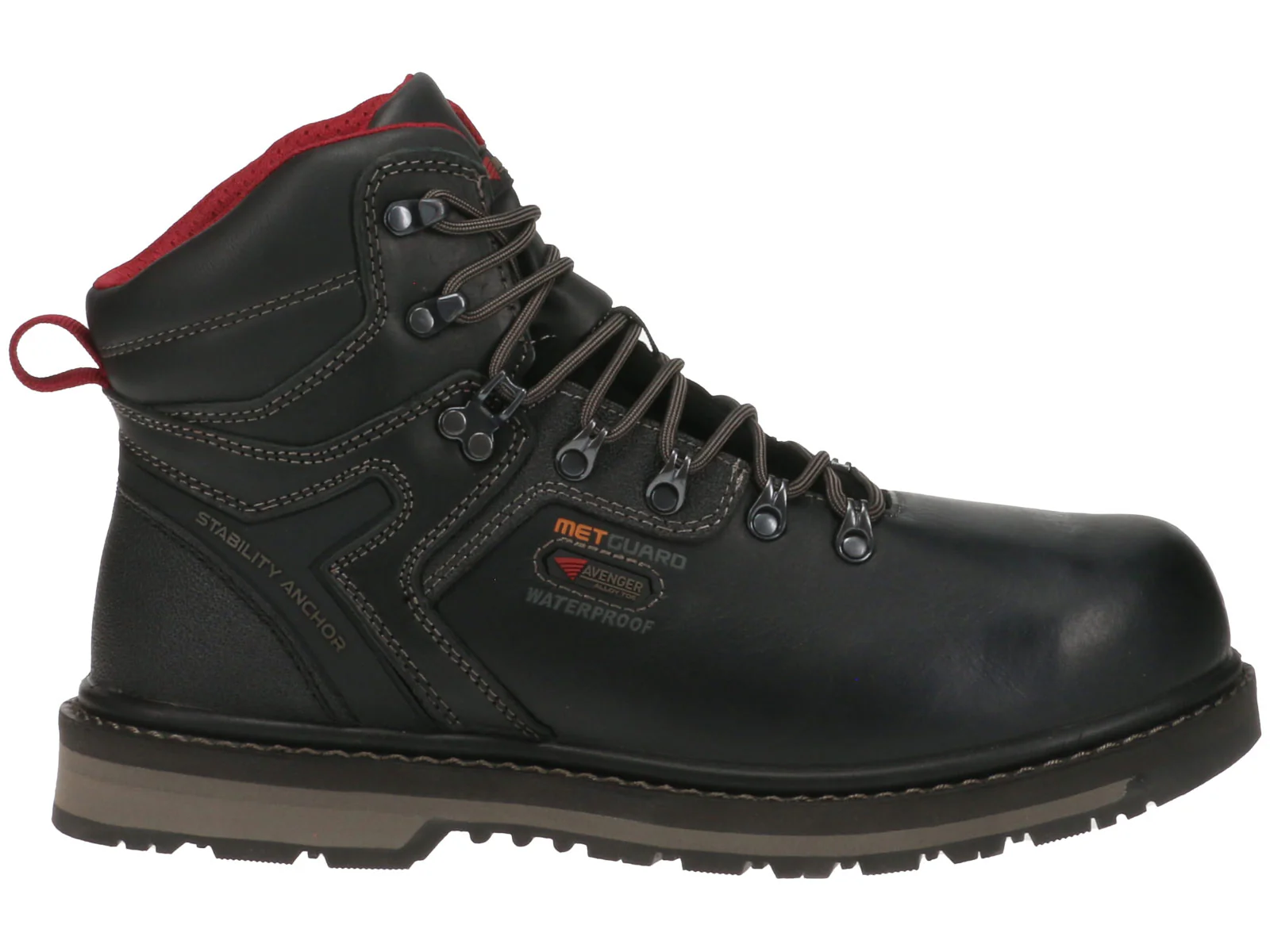 Avenger Blacksmith Met Guard Boot Black - Image 3
