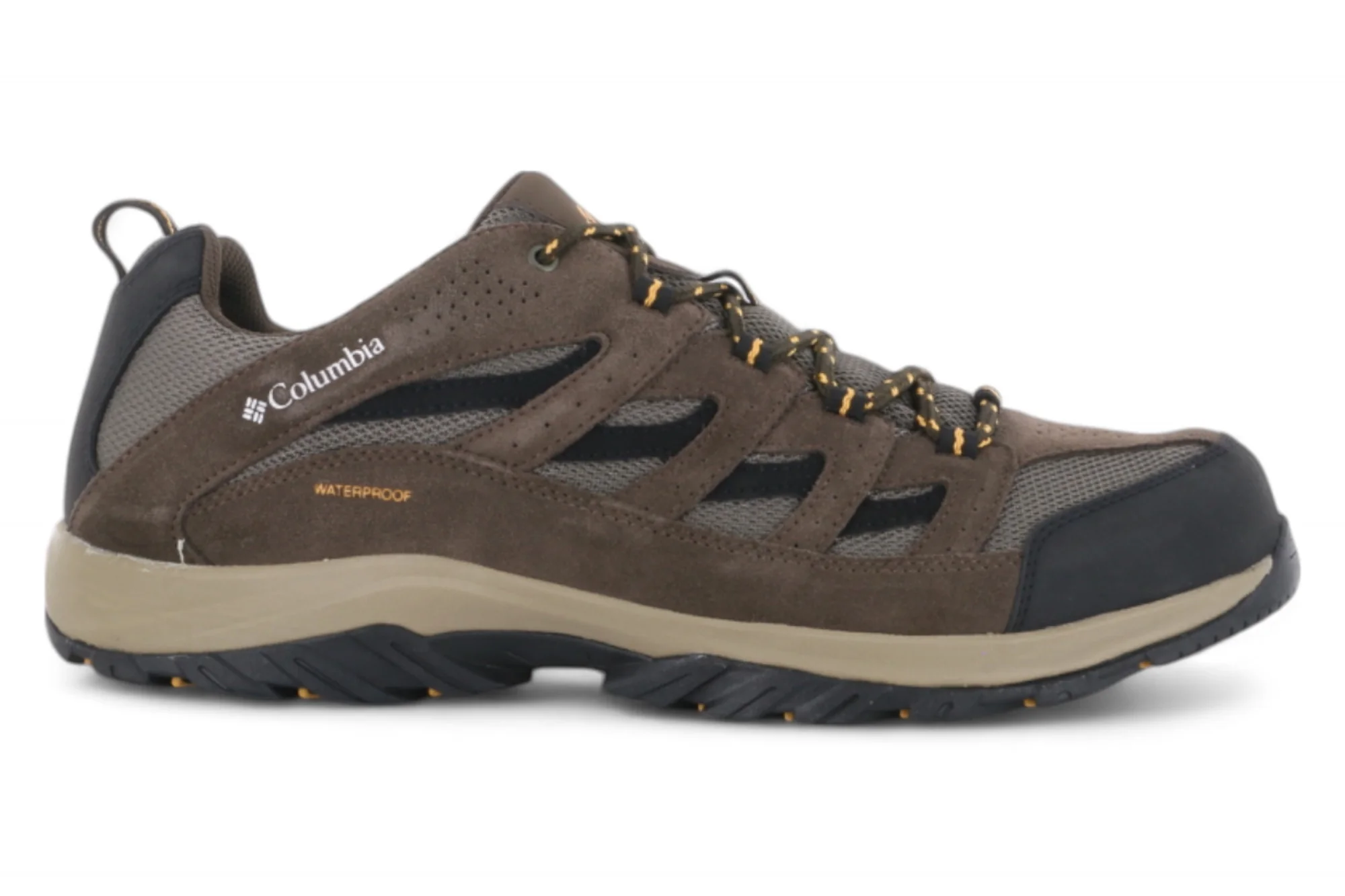 Columbia Crestwood Waterproof Hiking Shoe Mud - Image 3