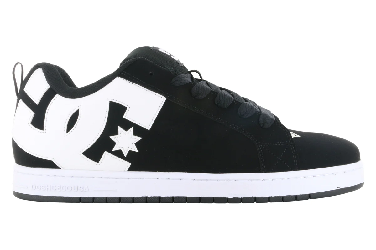 DC Court Graffik Shoes Black - Image 3