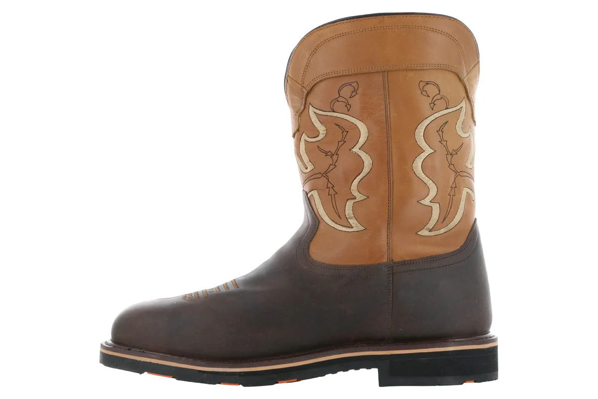 Hoss Showdown Composite Toe Western Boot Brown - Image 2
