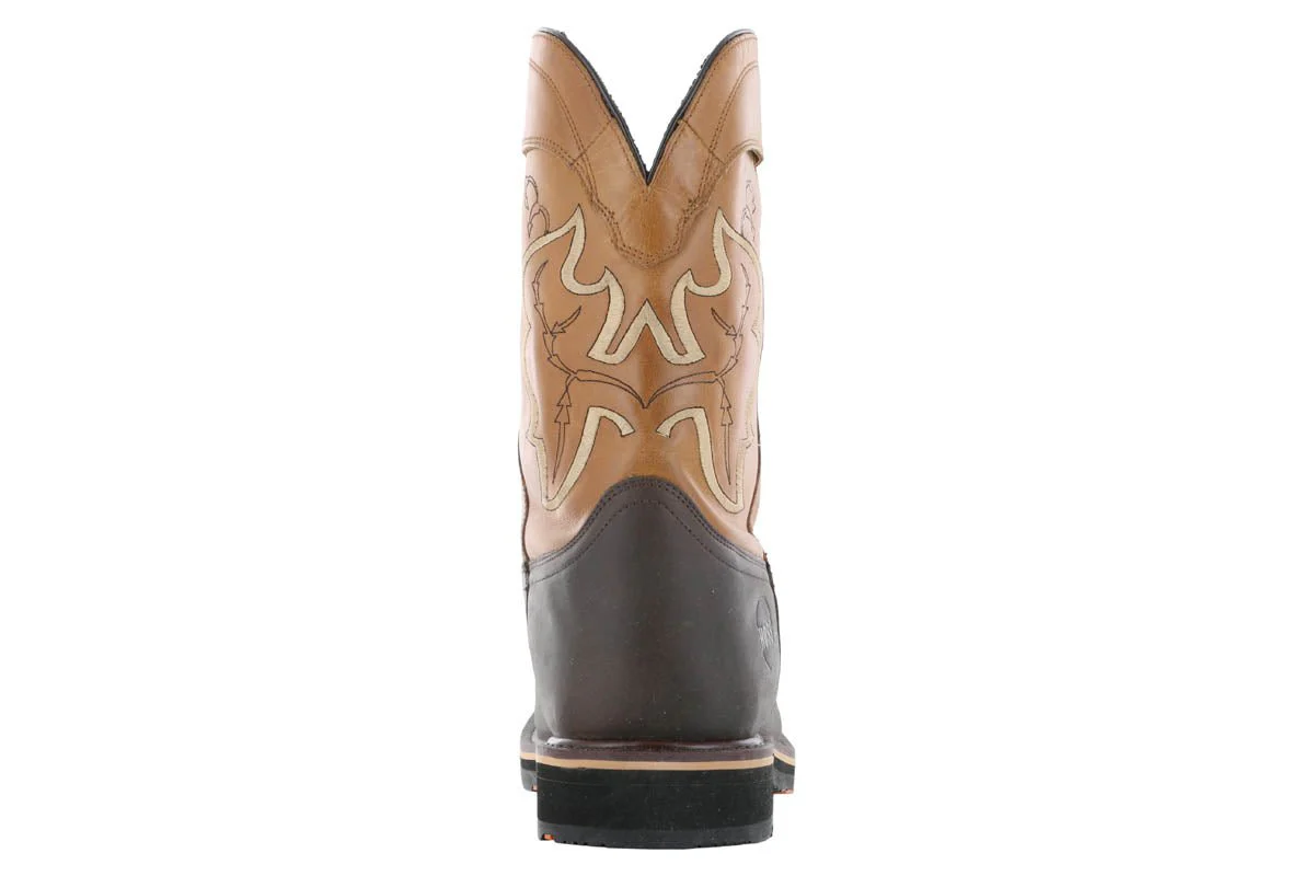 Hoss Showdown Composite Toe Western Boot Brown - Image 5