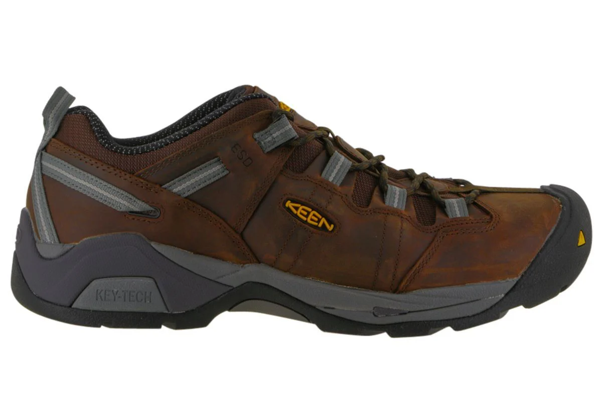 Keen Utility Detroit XT Steel Toe ESD Shoe Brown - Image 3