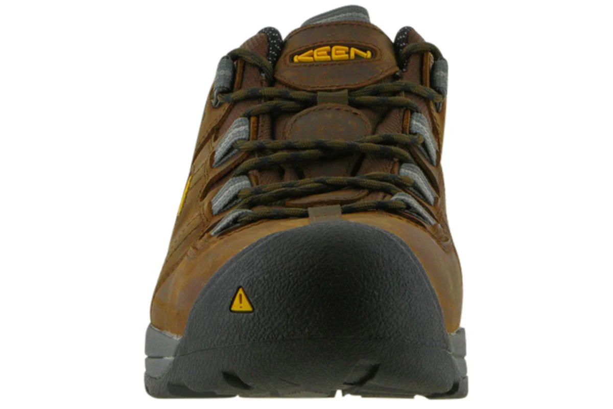 Keen Utility Detroit XT Steel Toe ESD Shoe Brown - Image 4