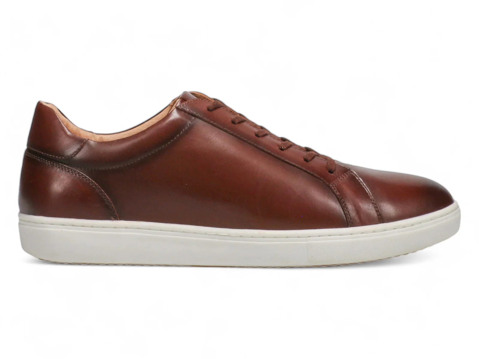 Michael Ellis Brenden Lace-Up Sneaker Tobacco - Image 3
