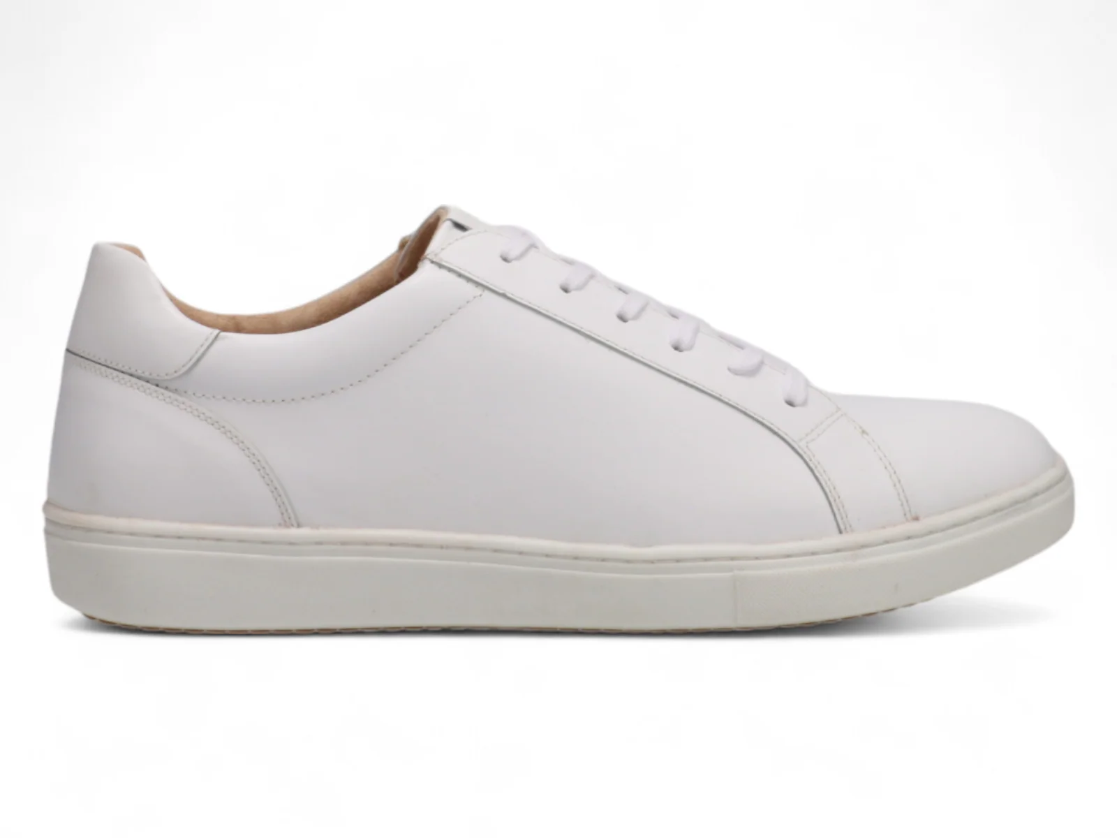 Michael Ellis Brenden Lace-Up Sneaker White - Image 3