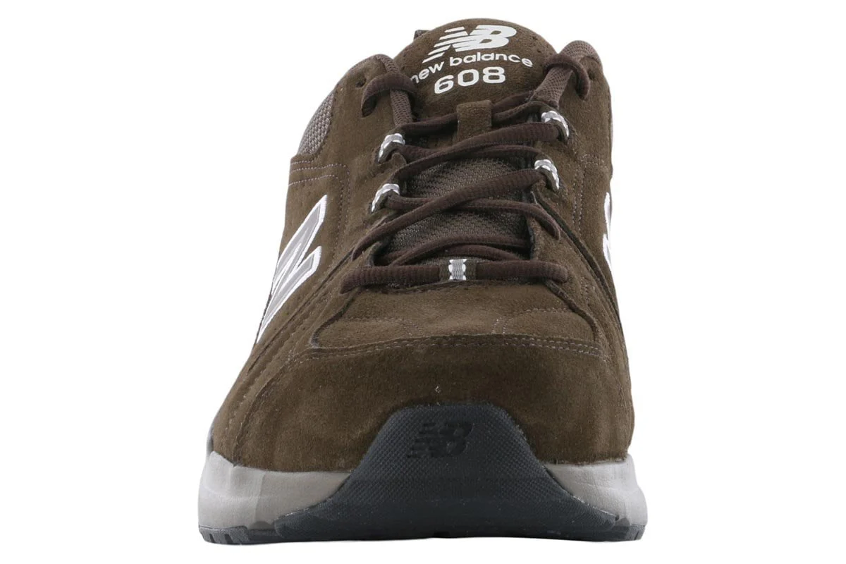 New Balance 608V5 Chocolate Trainer - Image 4
