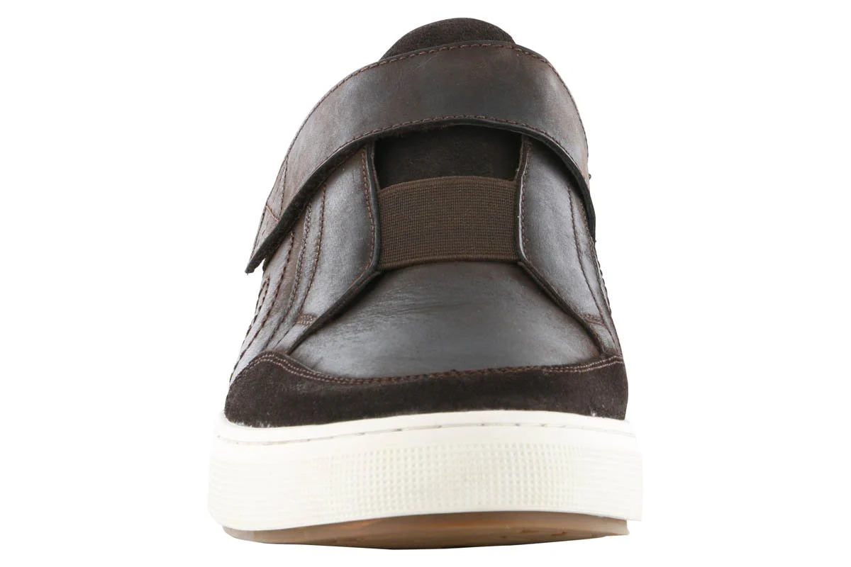 Propet Kade Velcro Sneaker Chocolate - Image 4