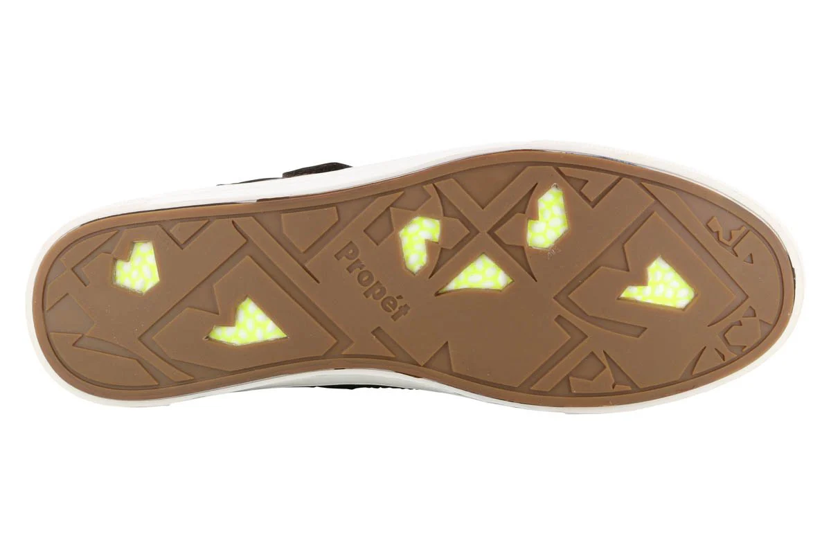 Propet Kade Velcro Sneaker Chocolate - Image 6