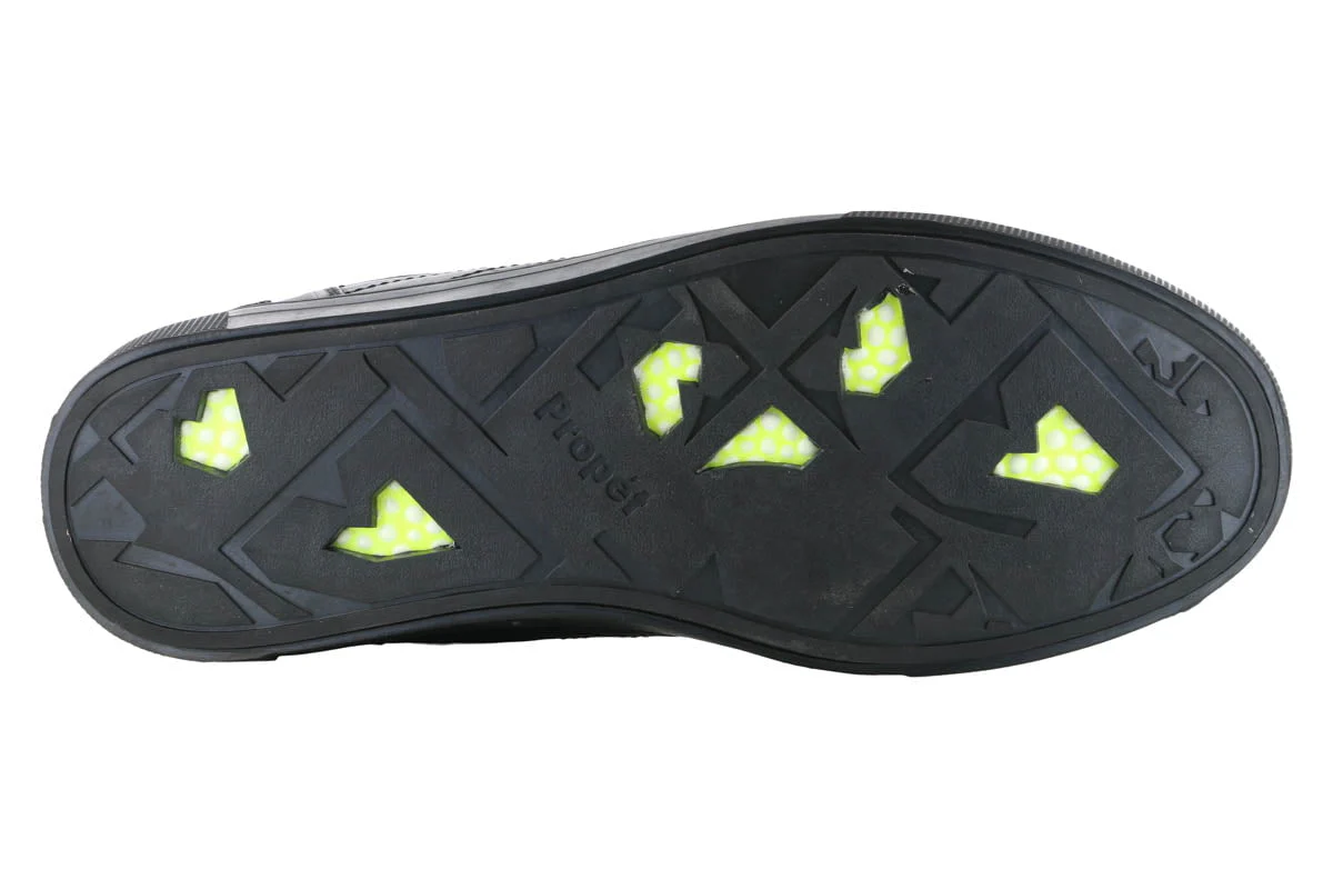 Propet Kenton High Top Casual Sneaker All Black - Image 6