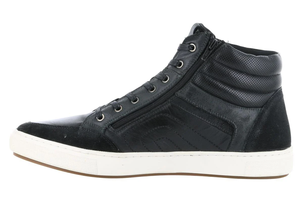 Propet Kenton High Top Casual Sneaker Black - Image 2