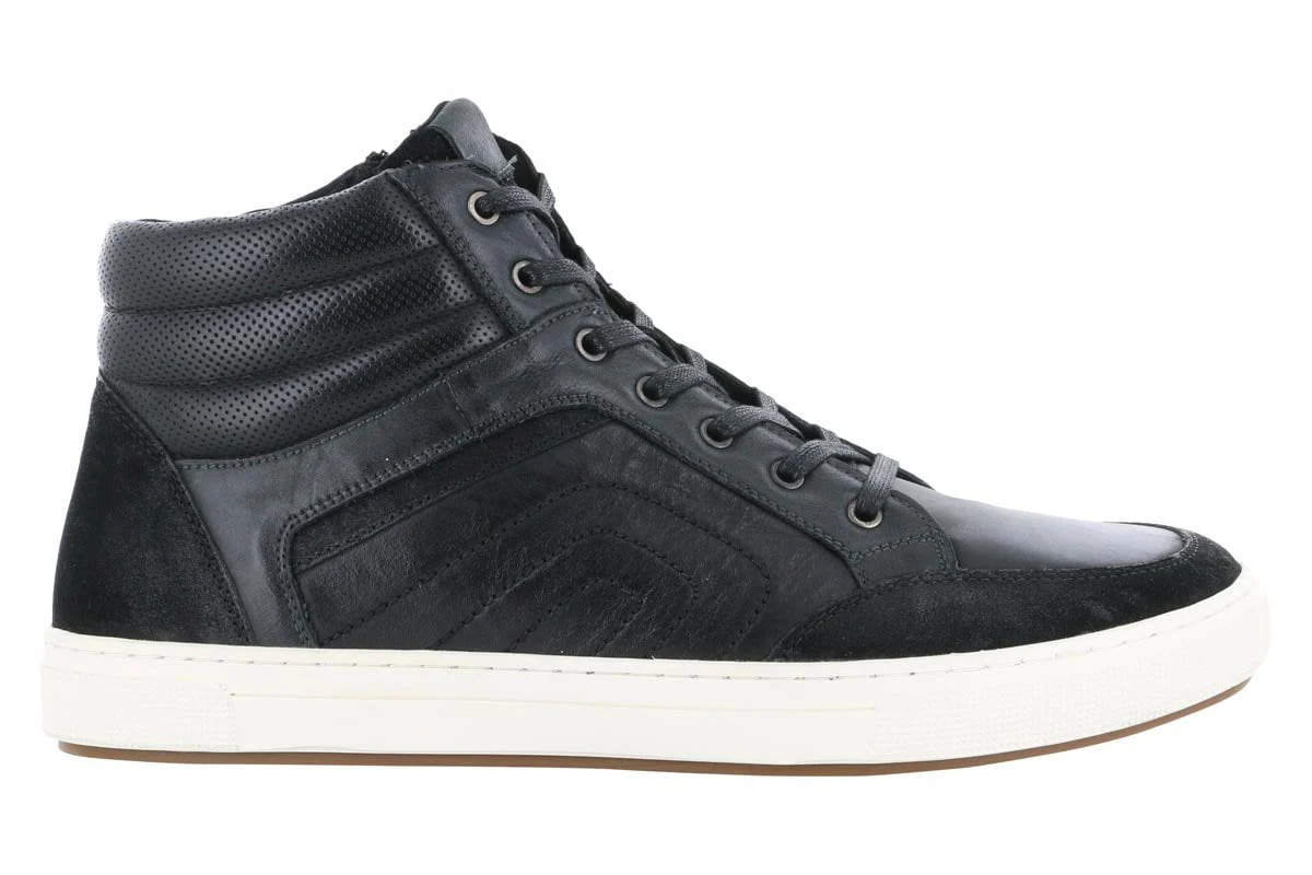 Propet Kenton High Top Casual Sneaker Black - Image 3