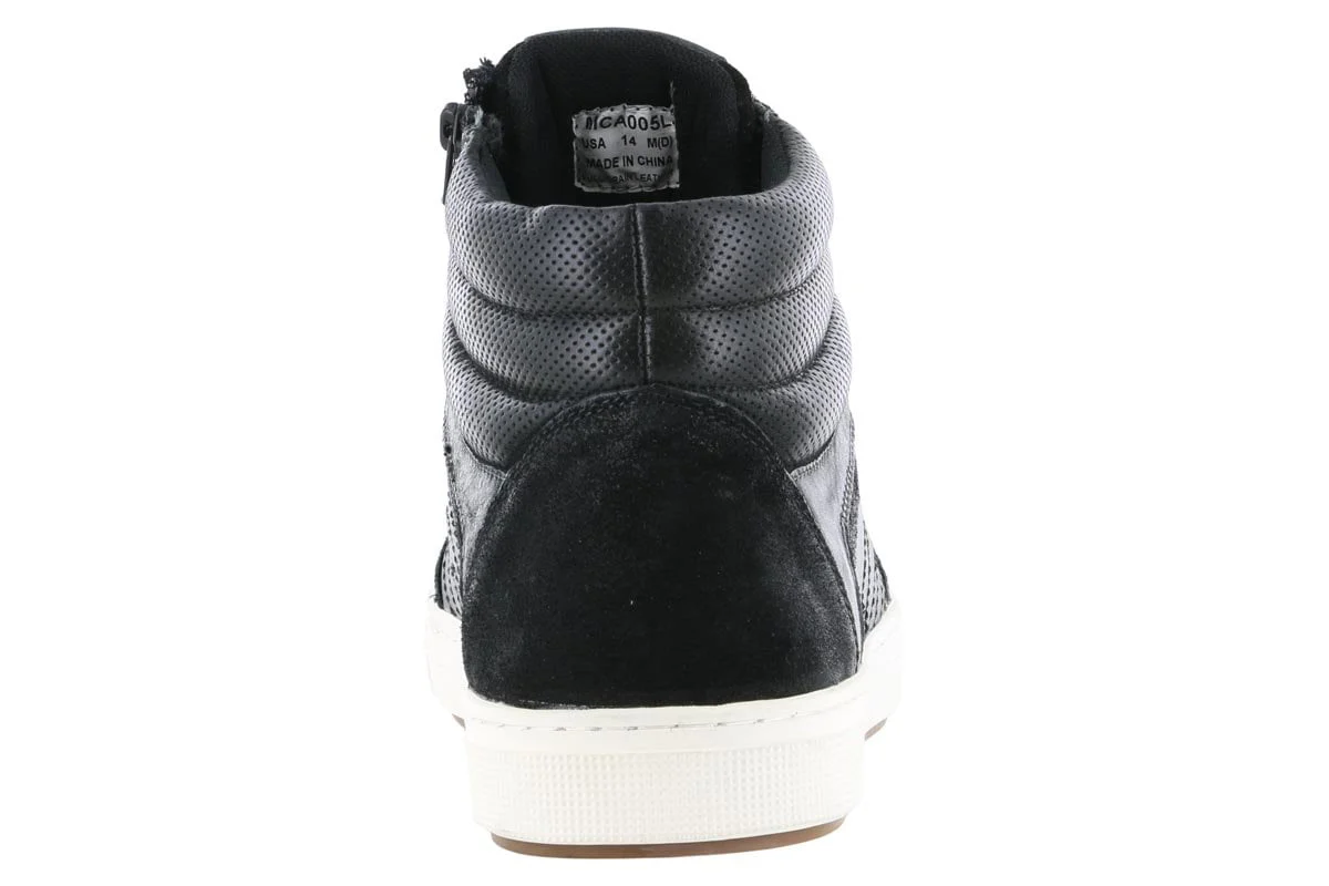 Propet Kenton High Top Casual Sneaker Black - Image 5