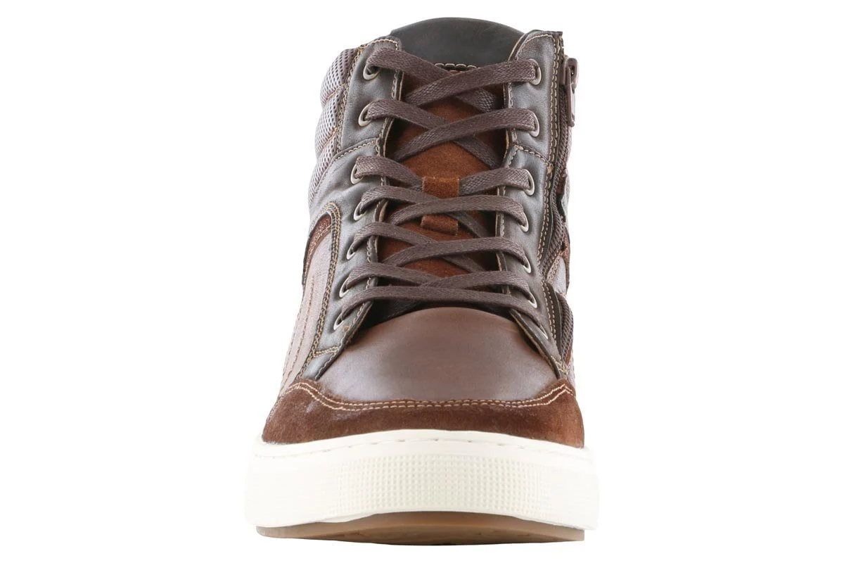 Propet Kenton High Top Casual Sneaker Brown - Image 4