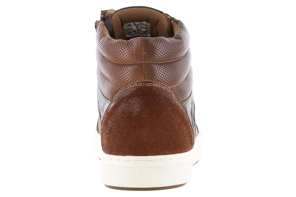 Propet Kenton High Top Casual Sneaker Brown - Image 5