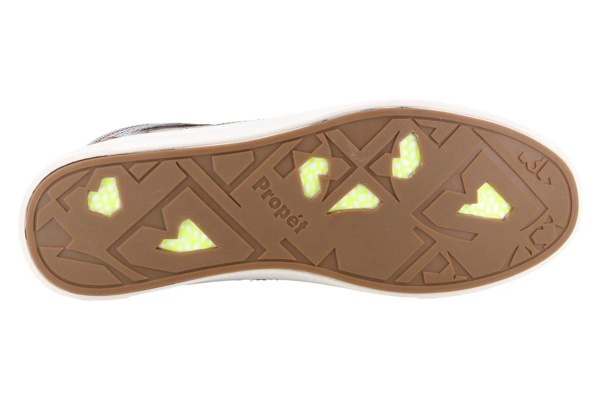 Propet Kenton High Top Casual Sneaker Brown - Image 6