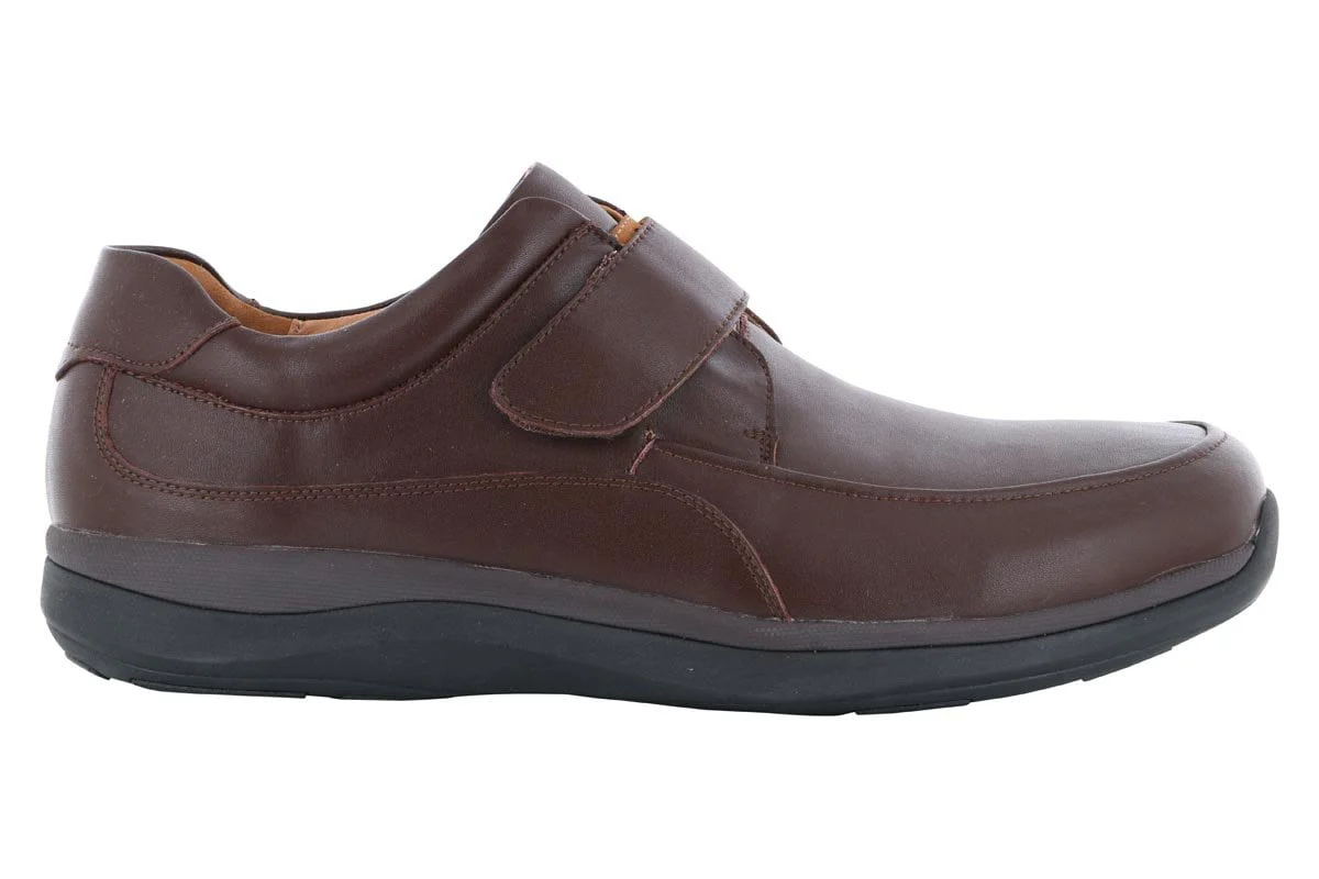 Propet Parker Velcro Shoe Brown - Image 3