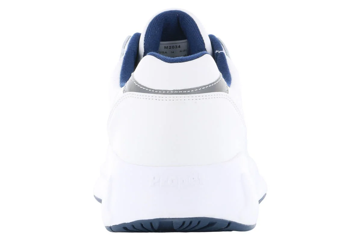Propet Stability Walker White Navy - Image 5