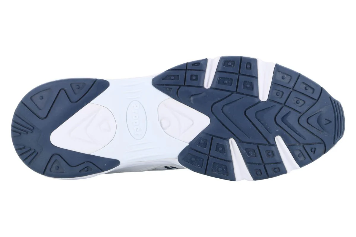 Propet Stability Walker White Navy - Image 6