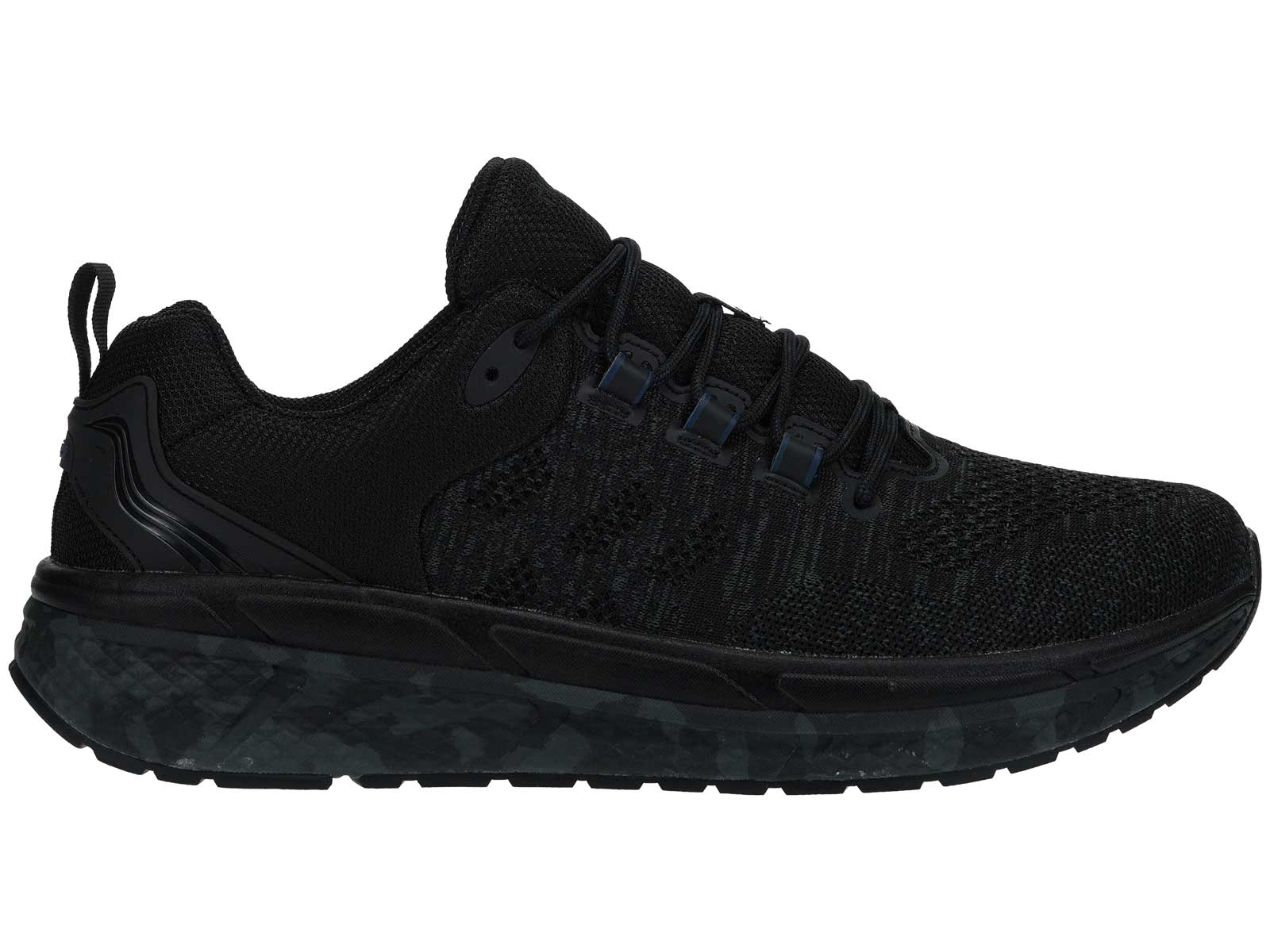 Propet Ultra 267 Athletic Shoe Black Marled - Image 3