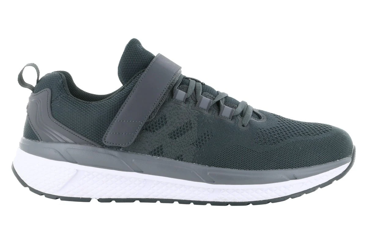 Propet Ultra 267 FX Velcro Athletic Shoe Grey - Image 3