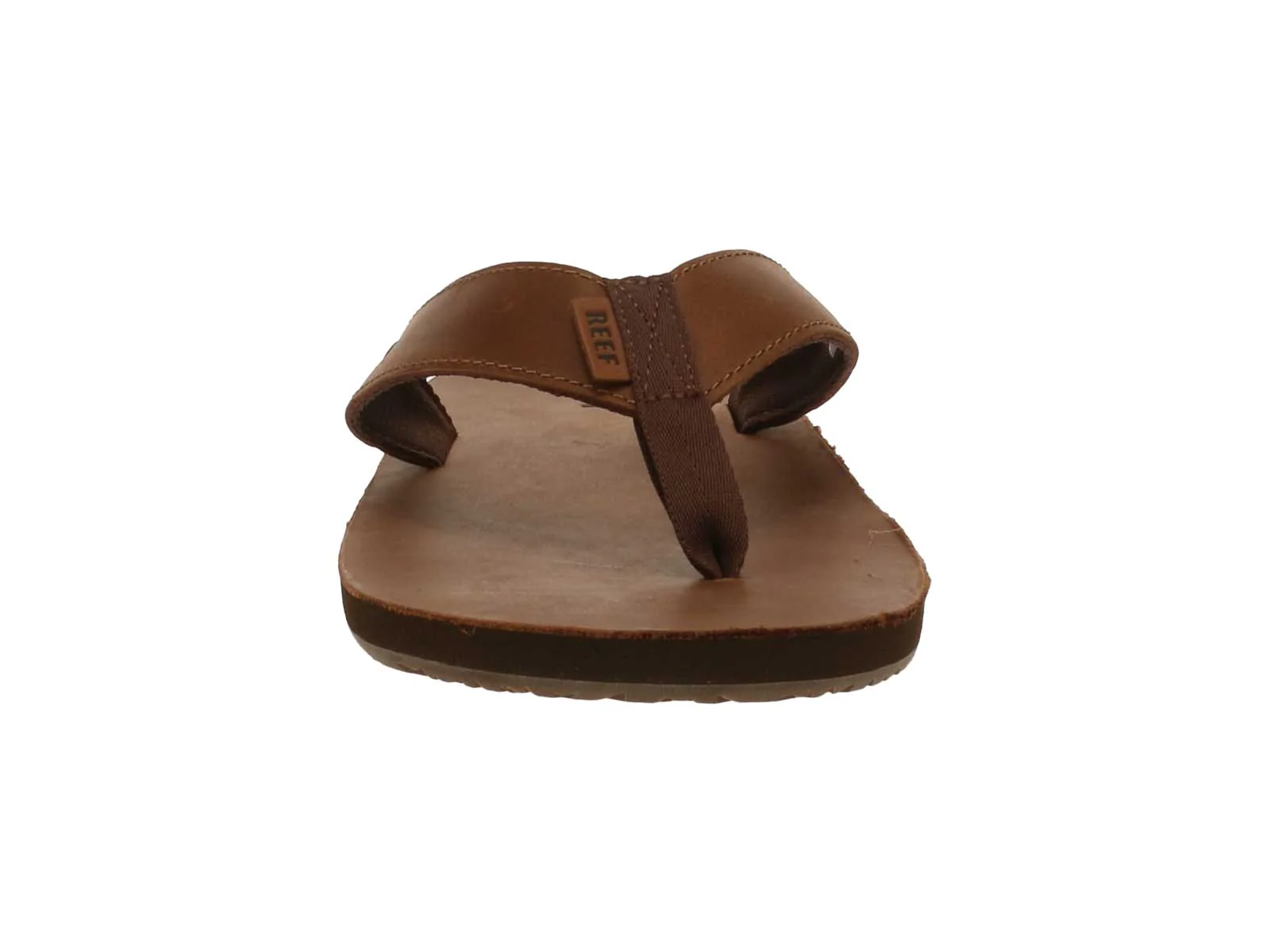 Reef Leather Smoothy Flip Flop Brown - Image 4