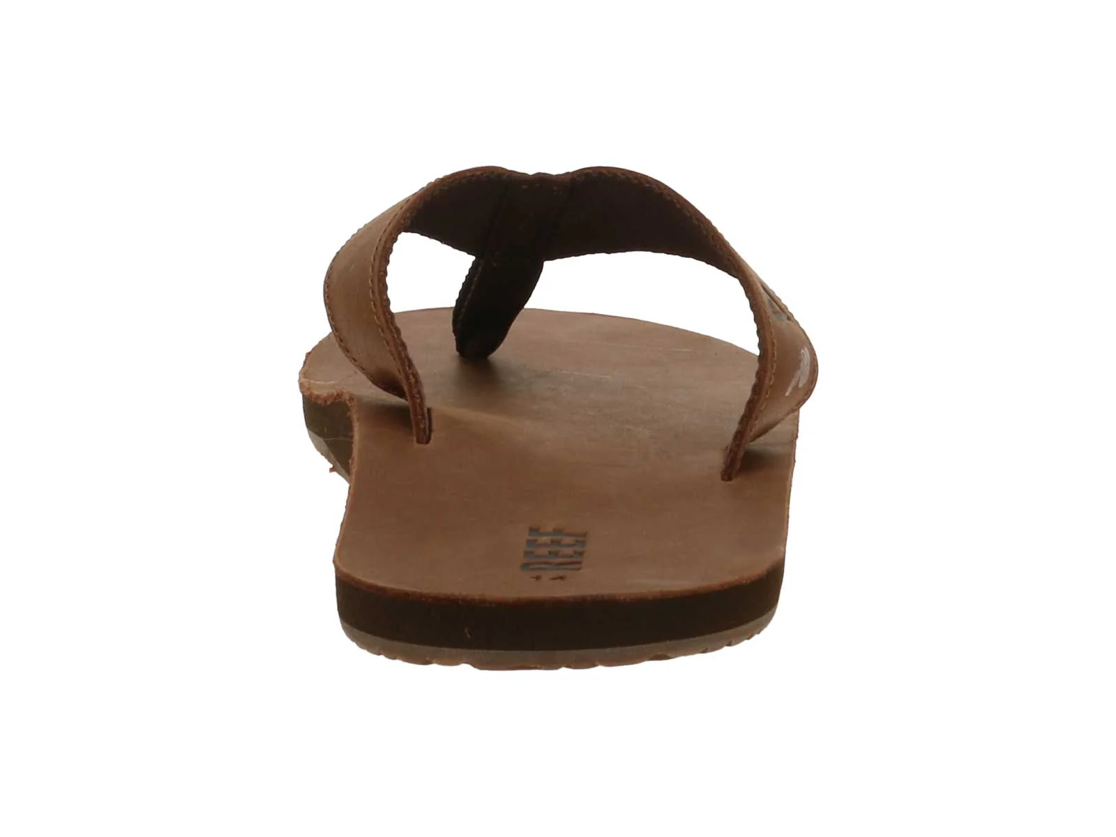 Reef Leather Smoothy Flip Flop Brown - Image 5