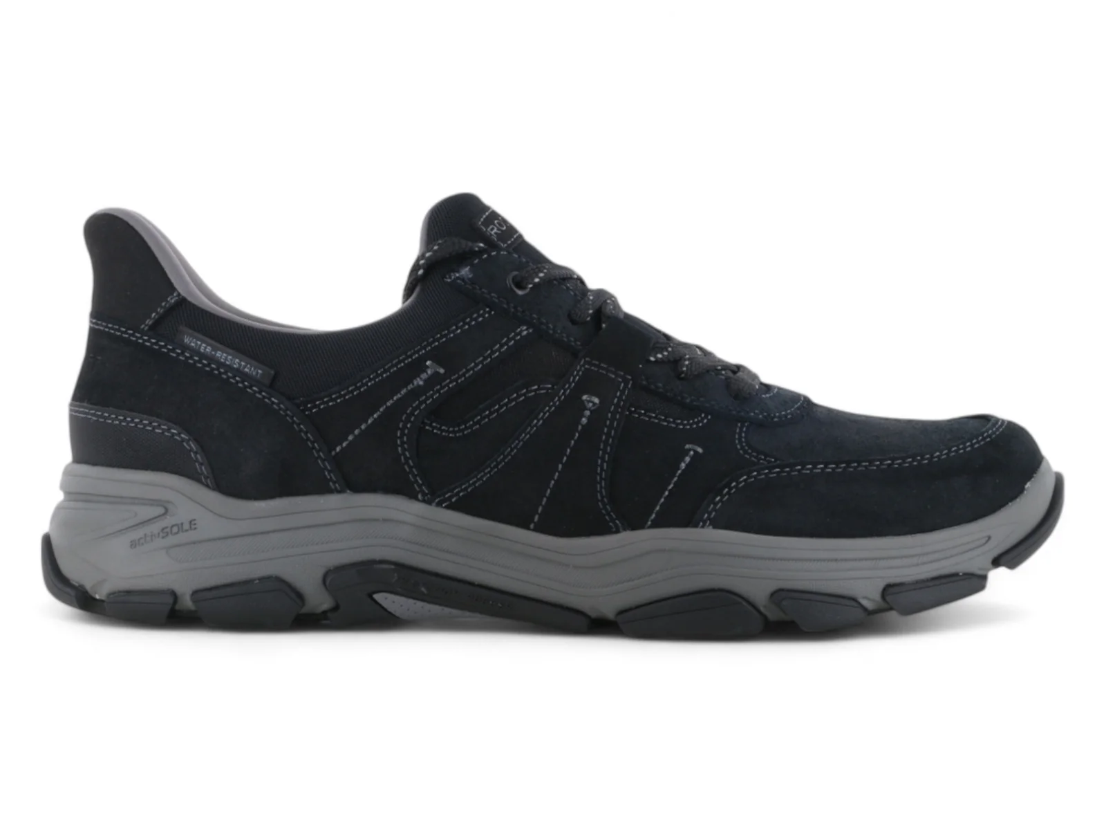 Rockport Rhett Step Activated Walking Shoes Black - Image 3