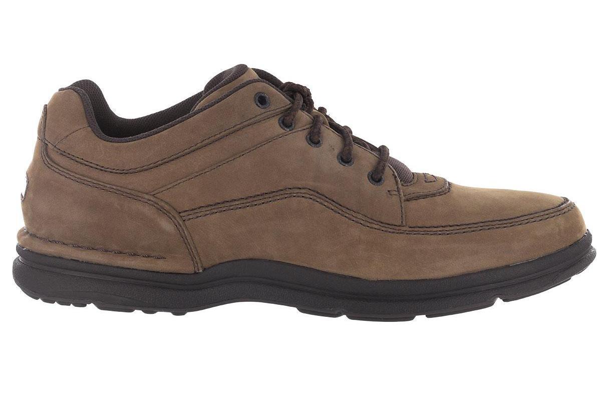 Rockport World Tour Classic Chocolate Nubuck - Image 3