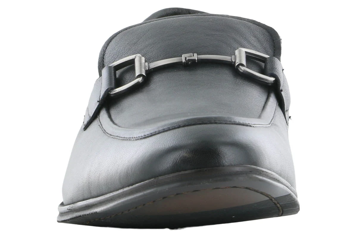 Steve Madden Aahron Black Leather Dress Loafer - Image 4