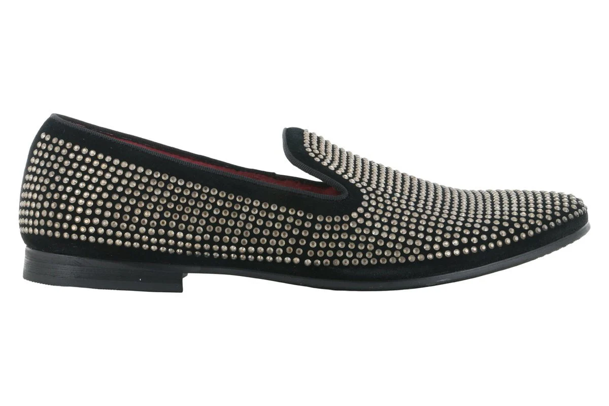 Steve Madden Caviarr Silver Rhinestone Loafer - Image 3