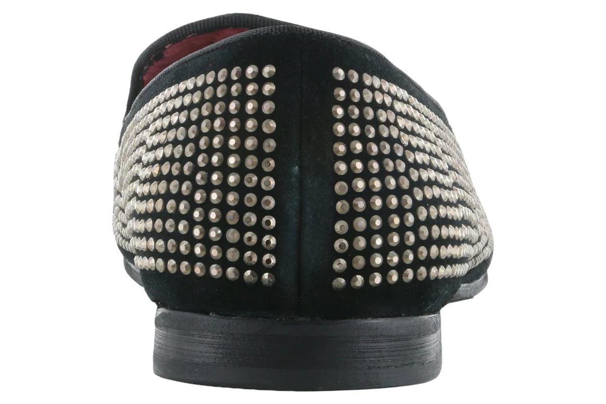 Steve Madden Caviarr Silver Rhinestone Loafer - Image 5