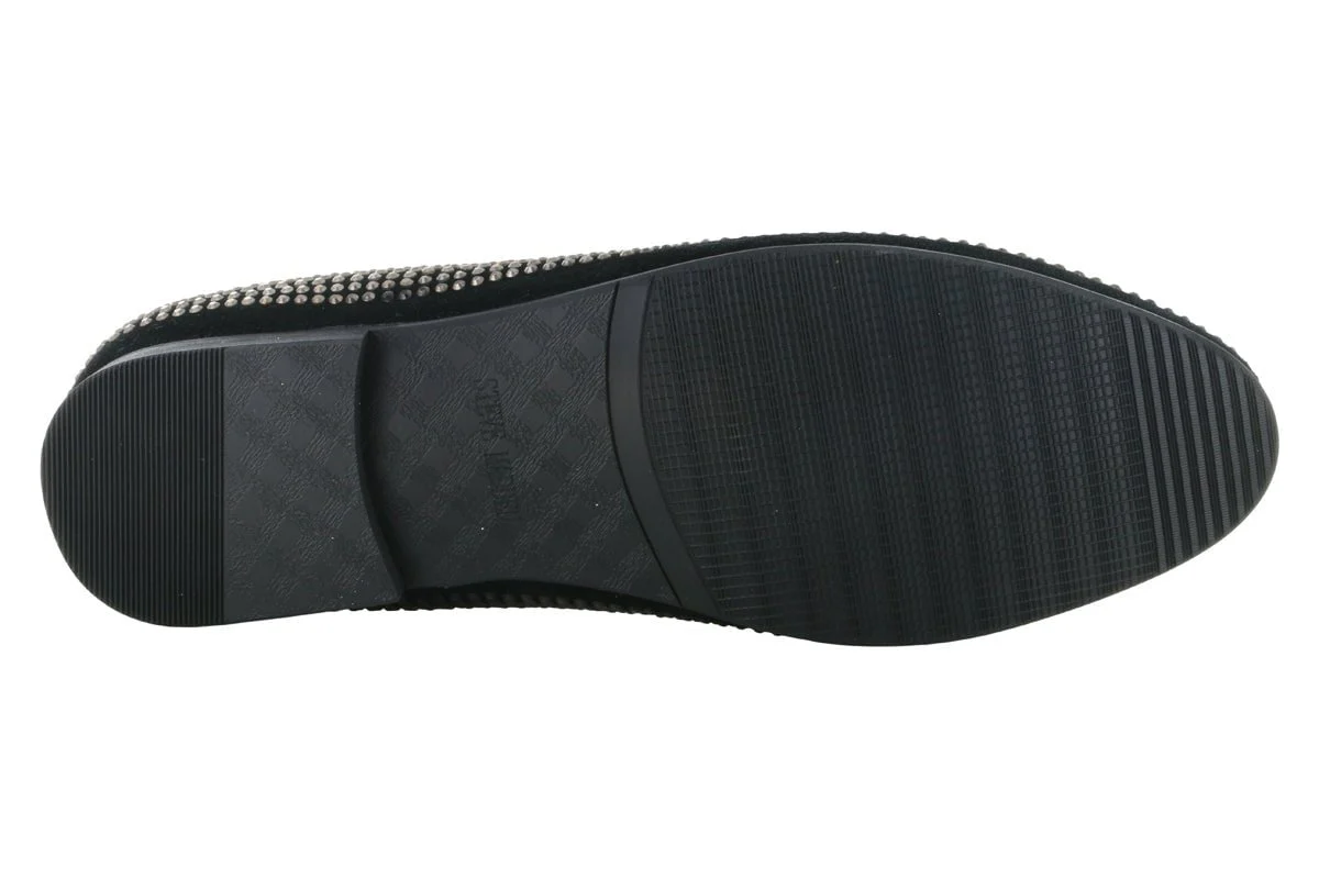 Steve Madden Caviarr Silver Rhinestone Loafer - Image 6