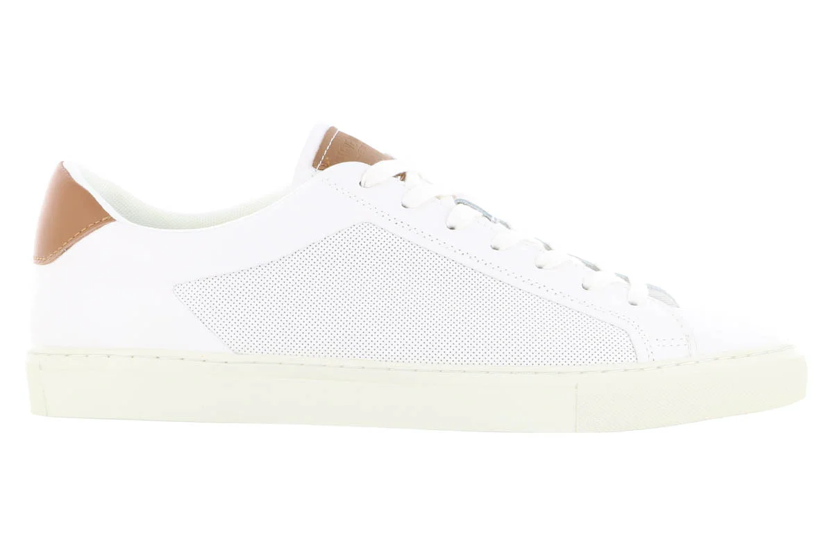 Steve Madden Finneas White Leather Sneaker - Image 3