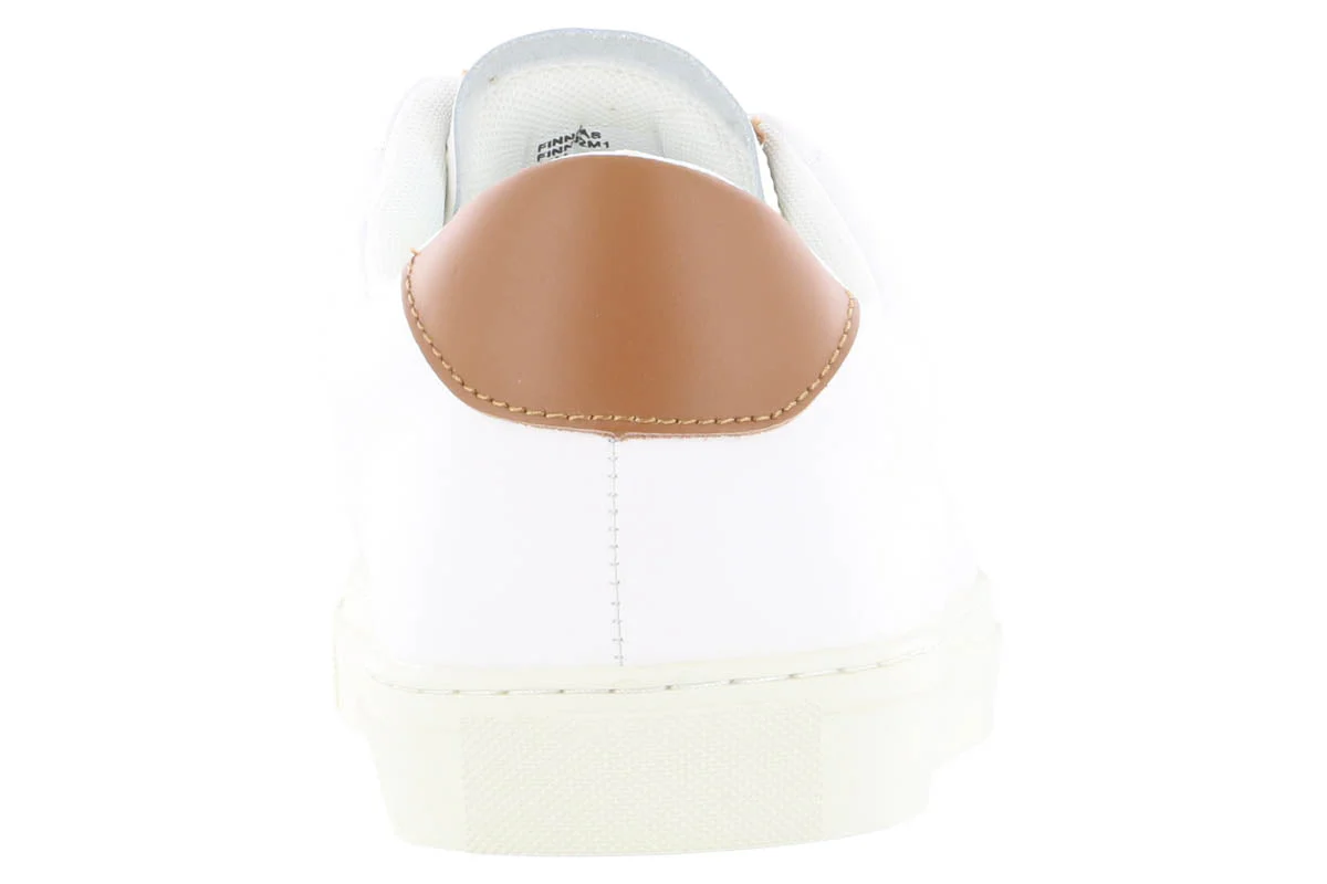 Steve Madden Finneas White Leather Sneaker - Image 5