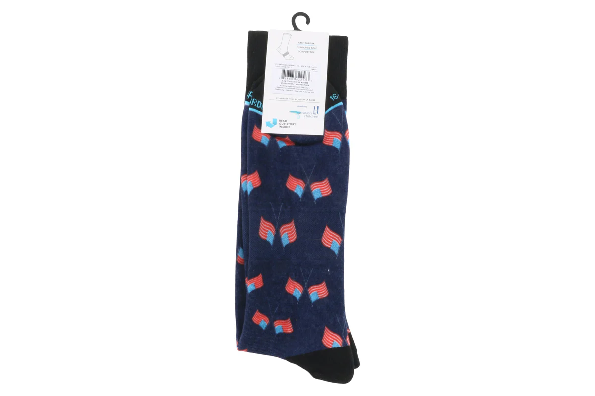 Tall Order Cushioned Dress Socks Flag - Image 3