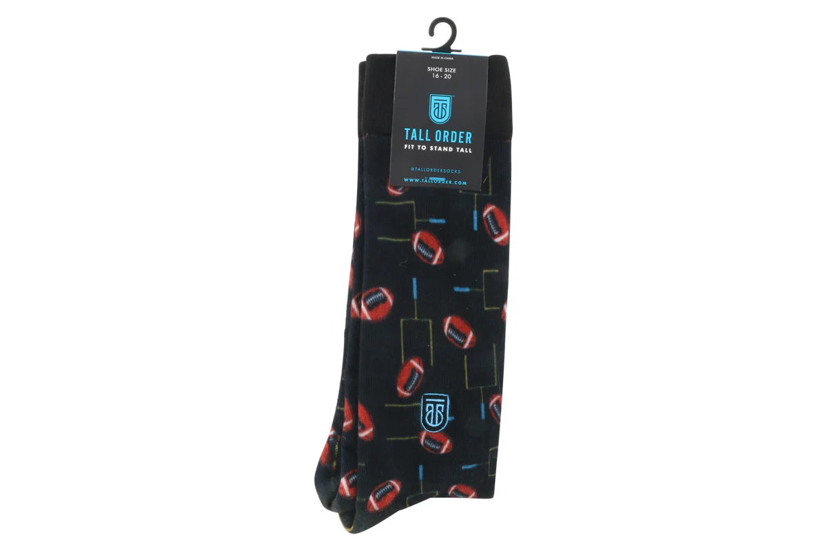 Tall Order Cushioned Dress Socks Football - Image 2