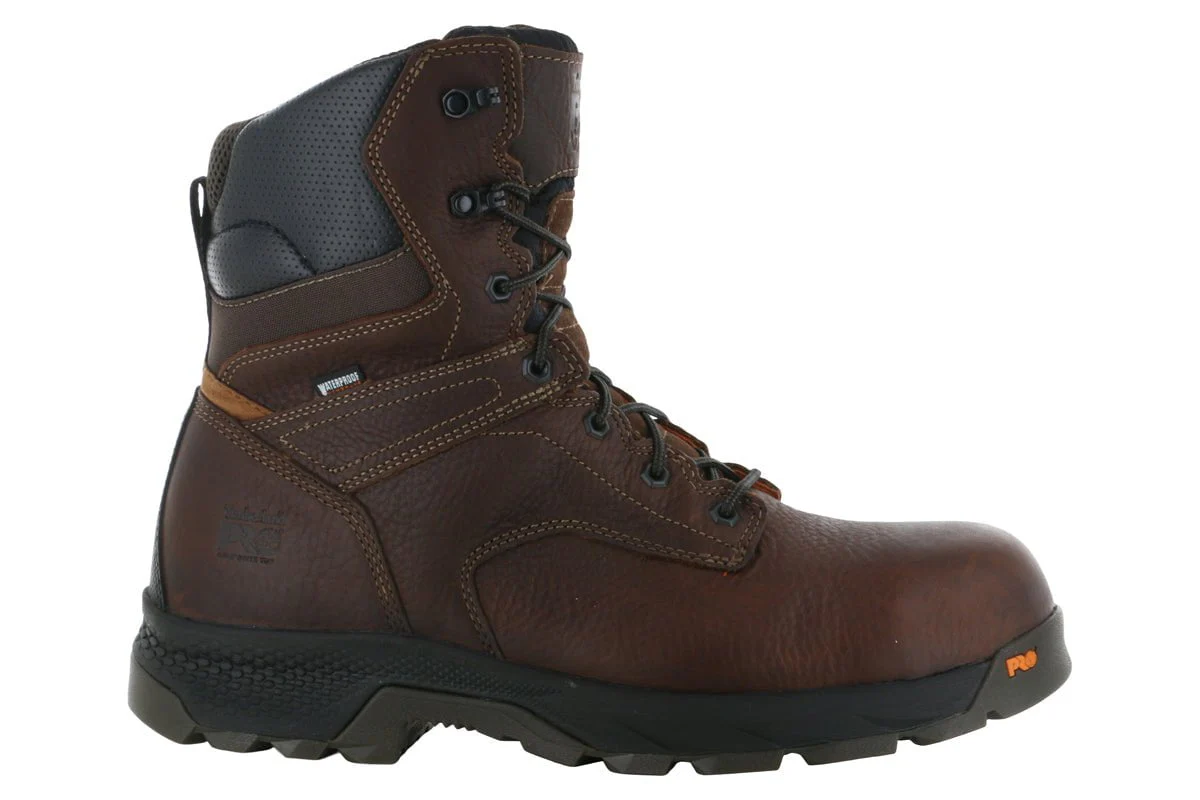 Timberland PRO Titan EV 8" Composite Toe Waterproof Boot Brown - Image 3